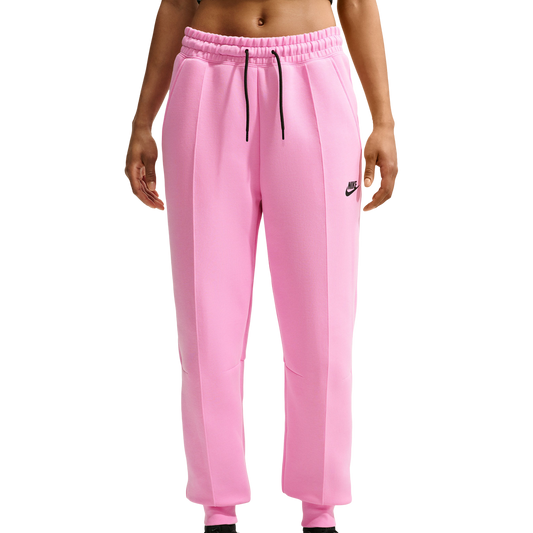 Nike Tech Fleece Jogger - Women's - Black/Pink Rise