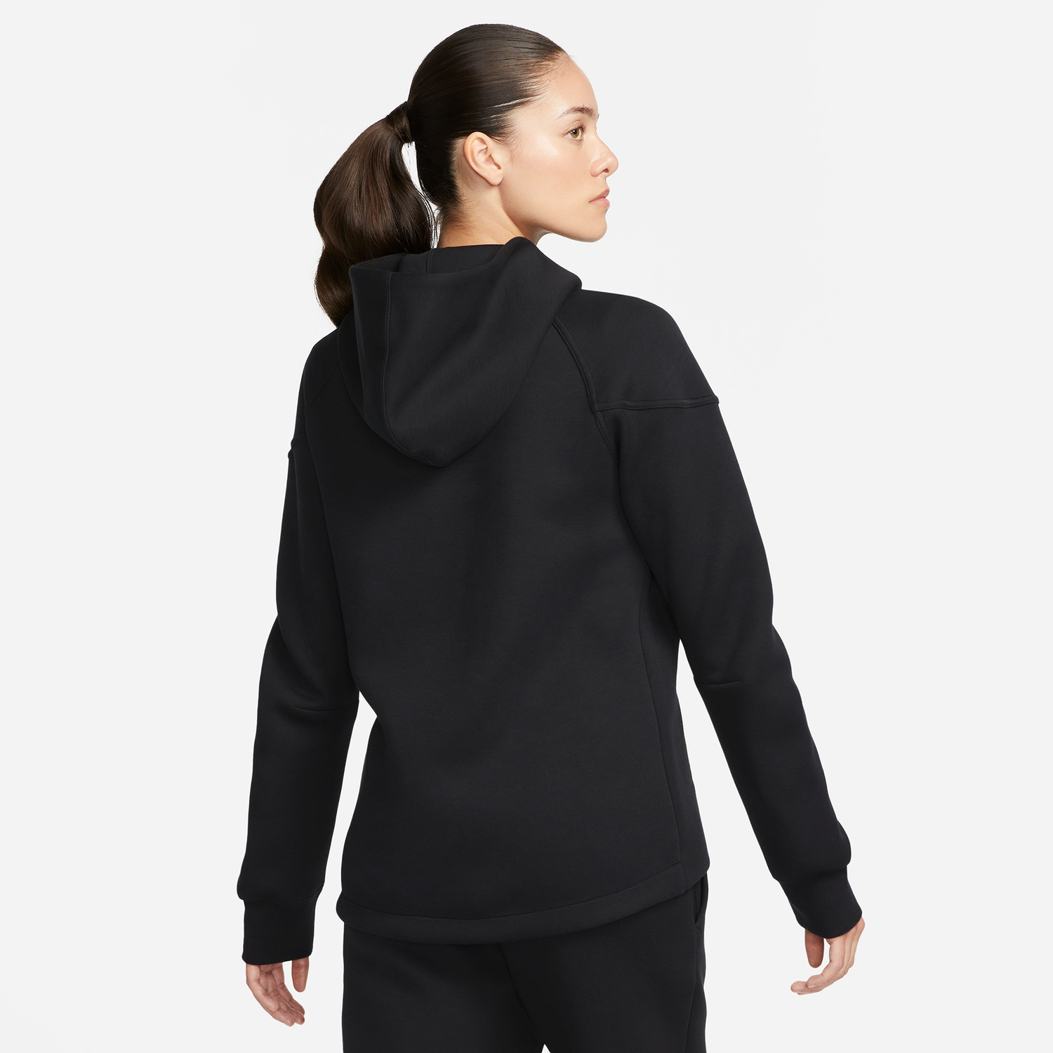 Nike NSW Tech Fleece WR Full-Zip Hoodie - Women's - Black/Black