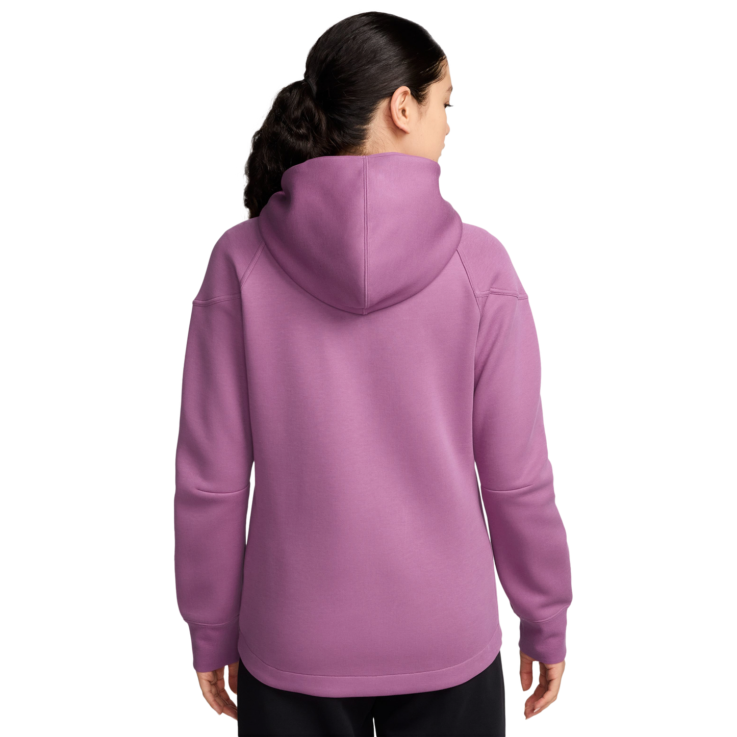 Nike NSW Tech Fleece WR Full-Zip Hoodie - Women's - Light Magenta/Black