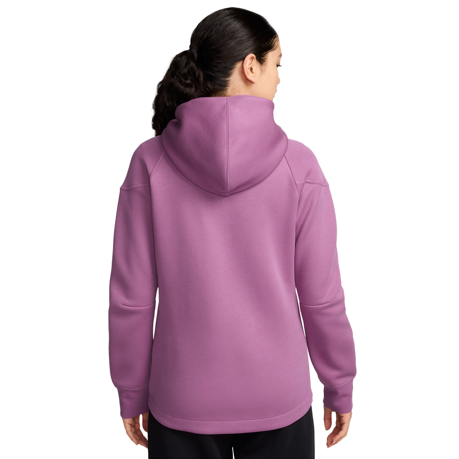 Nike NSW Tech Fleece WR Full-Zip Hoodie - Women's - Light Magenta/Black