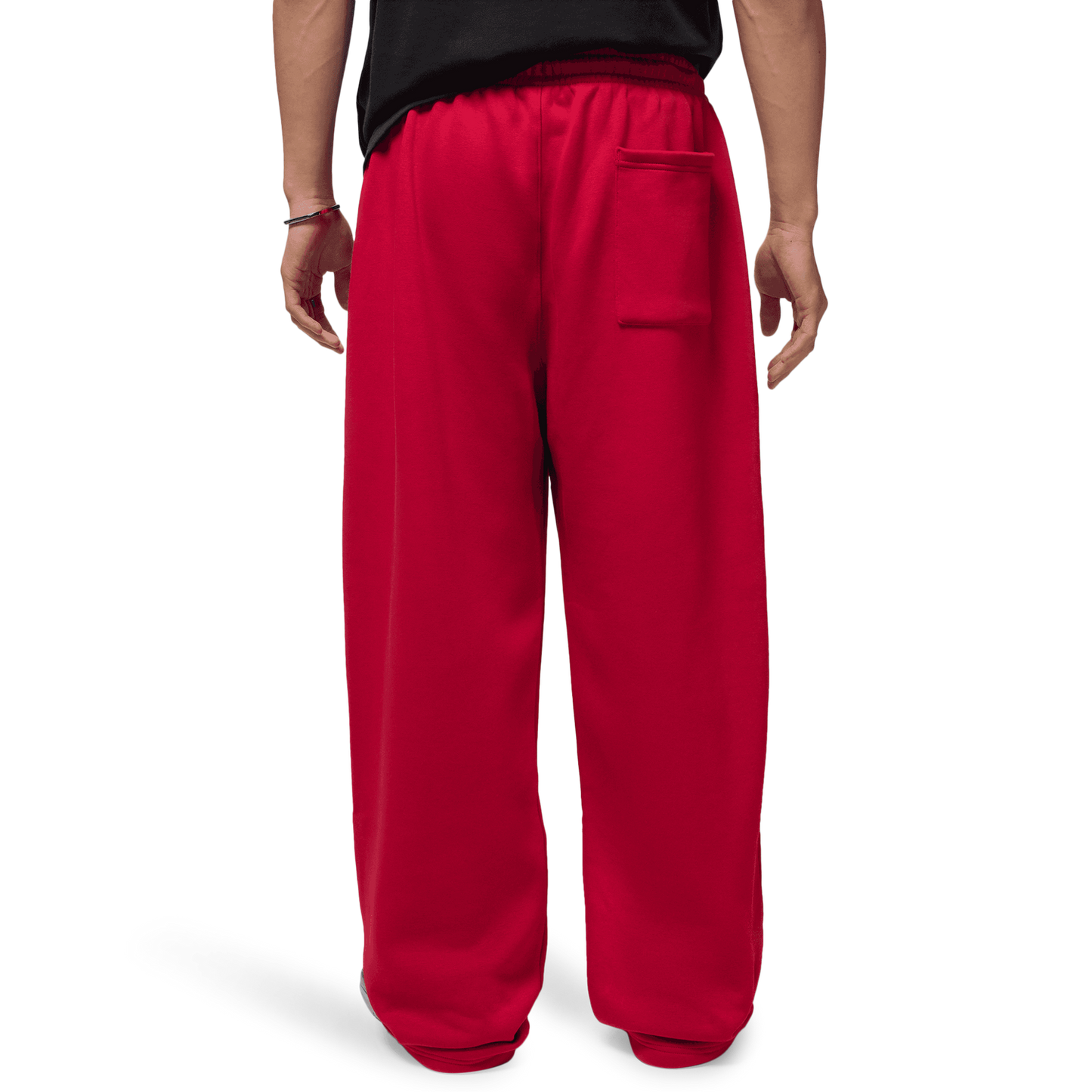 Jordan Brooklyn Oversize Stretch Pants - Men's - Red/Black