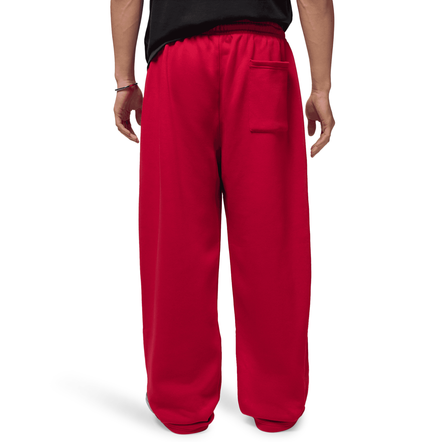 Jordan Brooklyn Oversize Stretch Pants - Men's - Red/Black