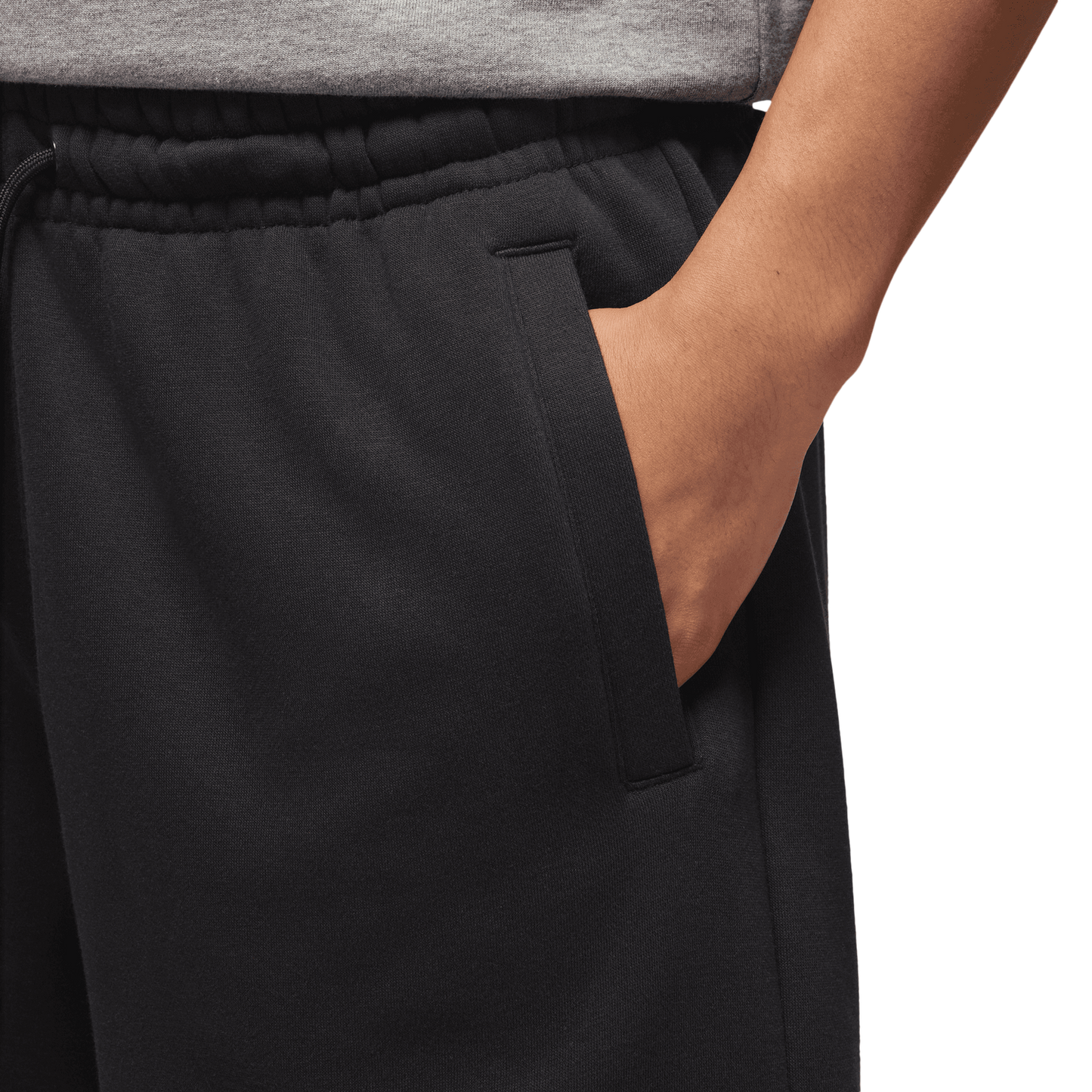 Jordan Brooklyn Oversize Stretch Shorts - Men's - Red/Black