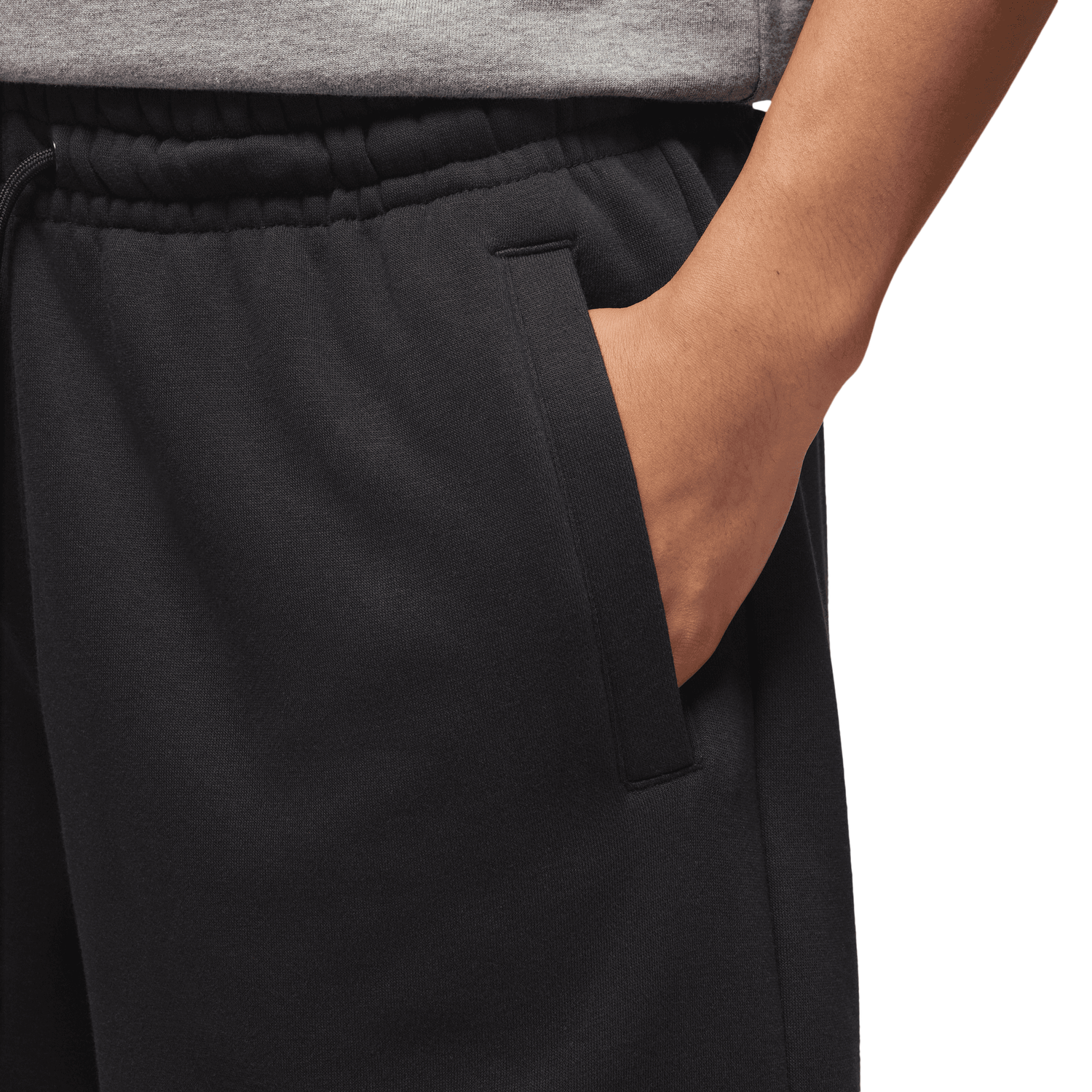 Jordan Brooklyn Oversize Stretch Shorts - Men's - Red/Black
