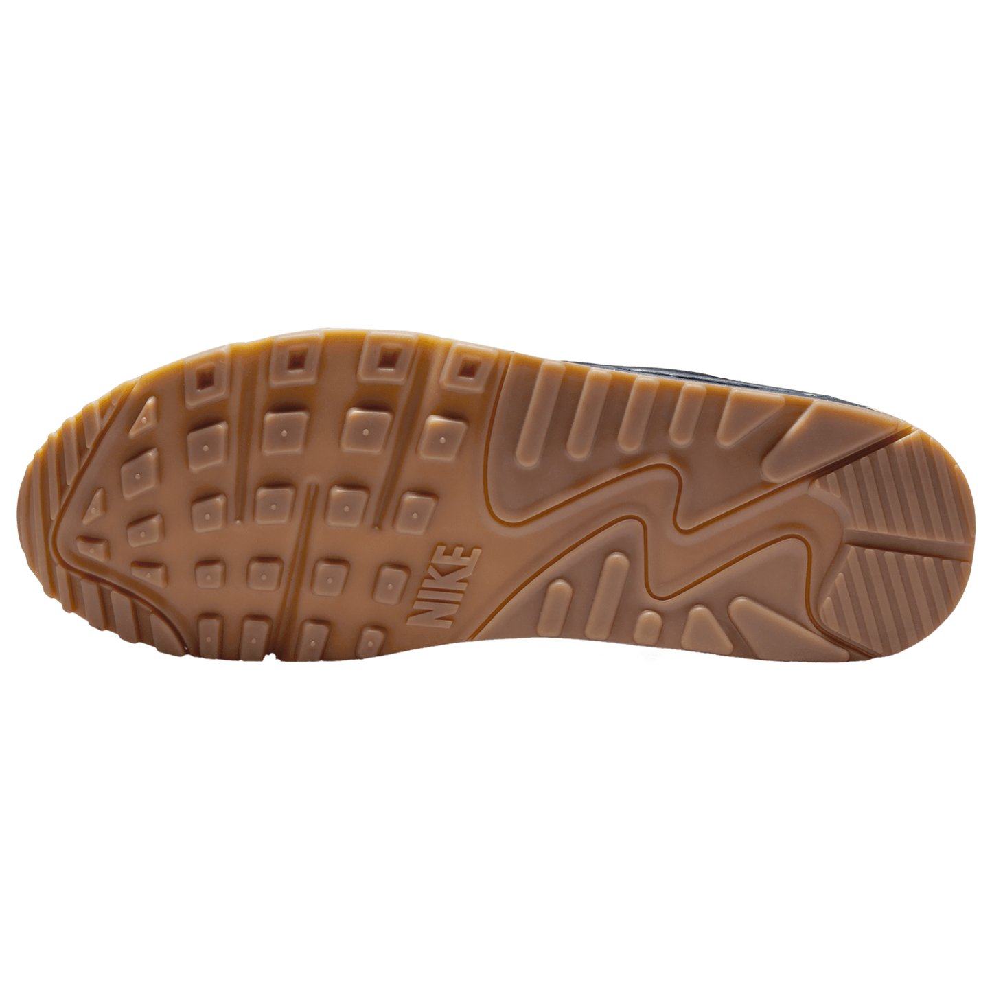 Nike Air Max 90 - Men's - Midnight Navy/White/Gum Medium Brown