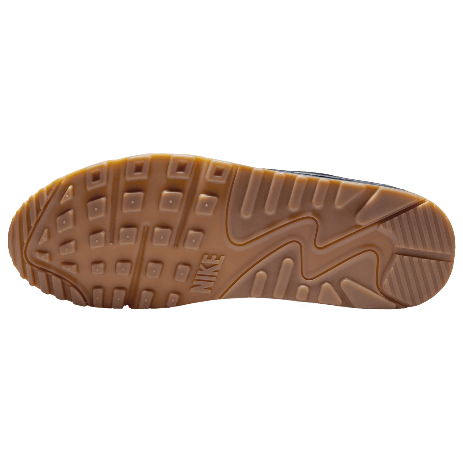 Nike Air Max 90 - Men's - Midnight Navy/White/Gum Medium Brown
