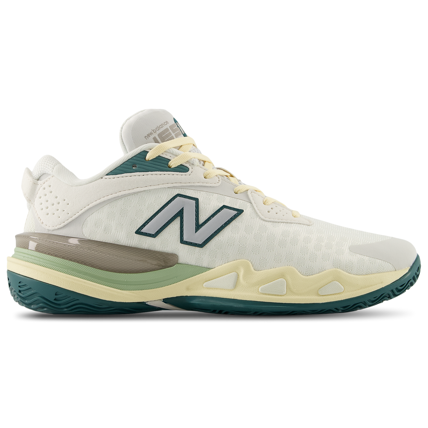 New Balance Hesi Low V2 - Men's - White/Green