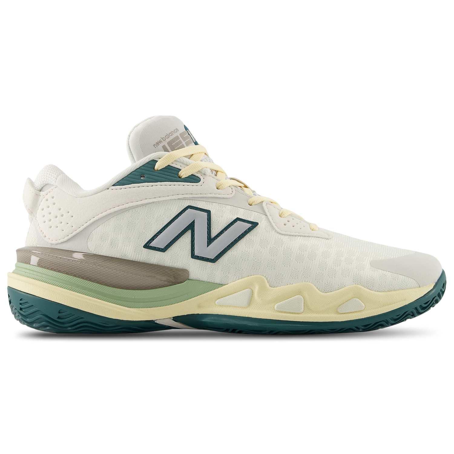 New Balance Hesi Low V2 - Men's - White/Green