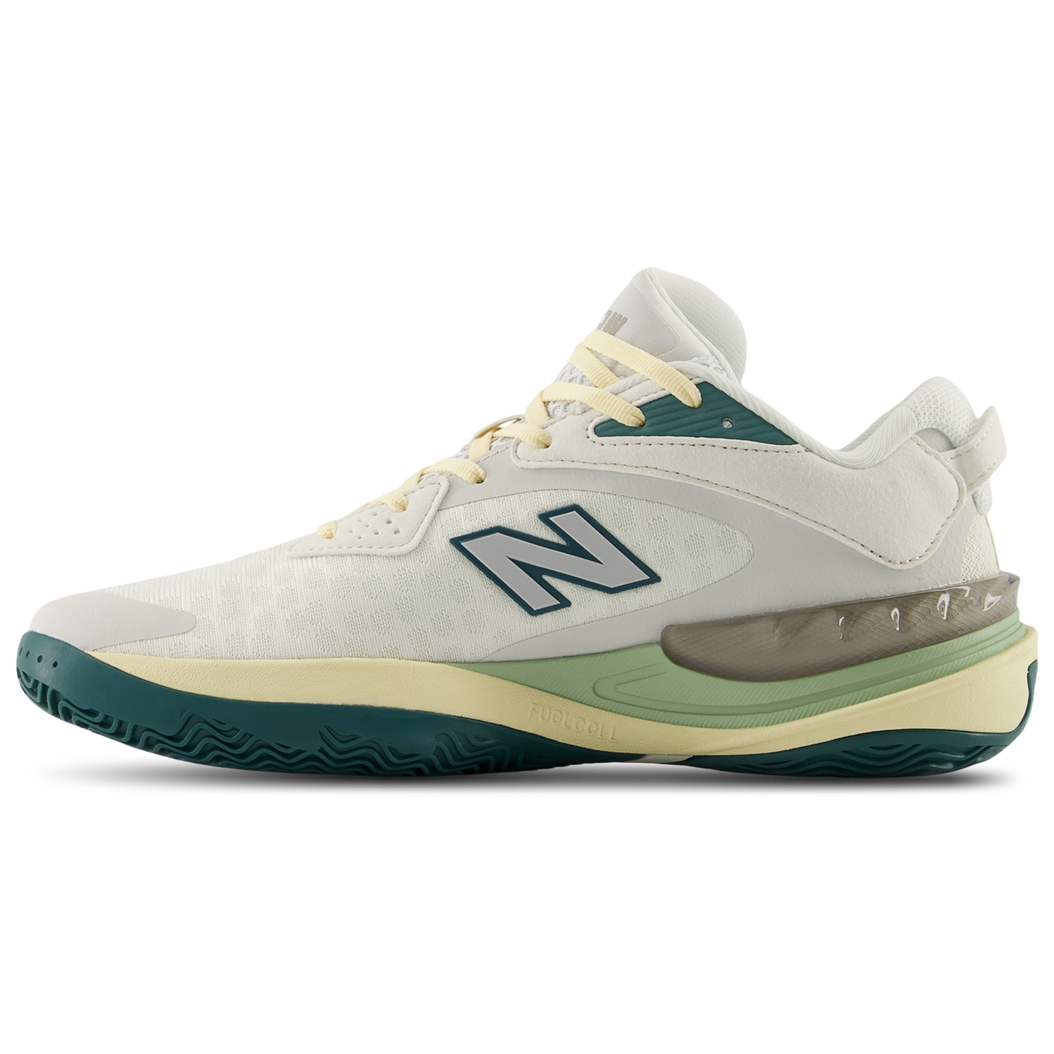 New Balance Hesi Low V2 - Men's - White/Green
