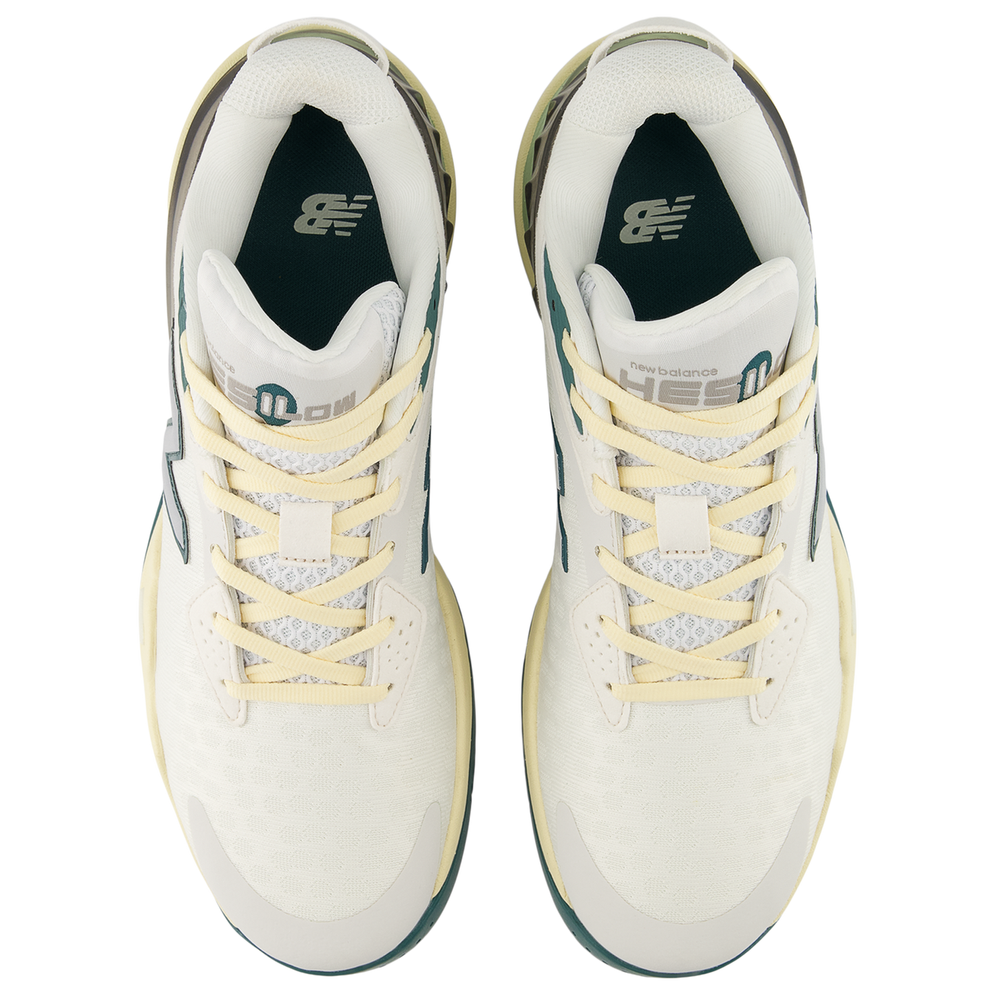 New Balance Hesi Low V2 - Men's - White/Green