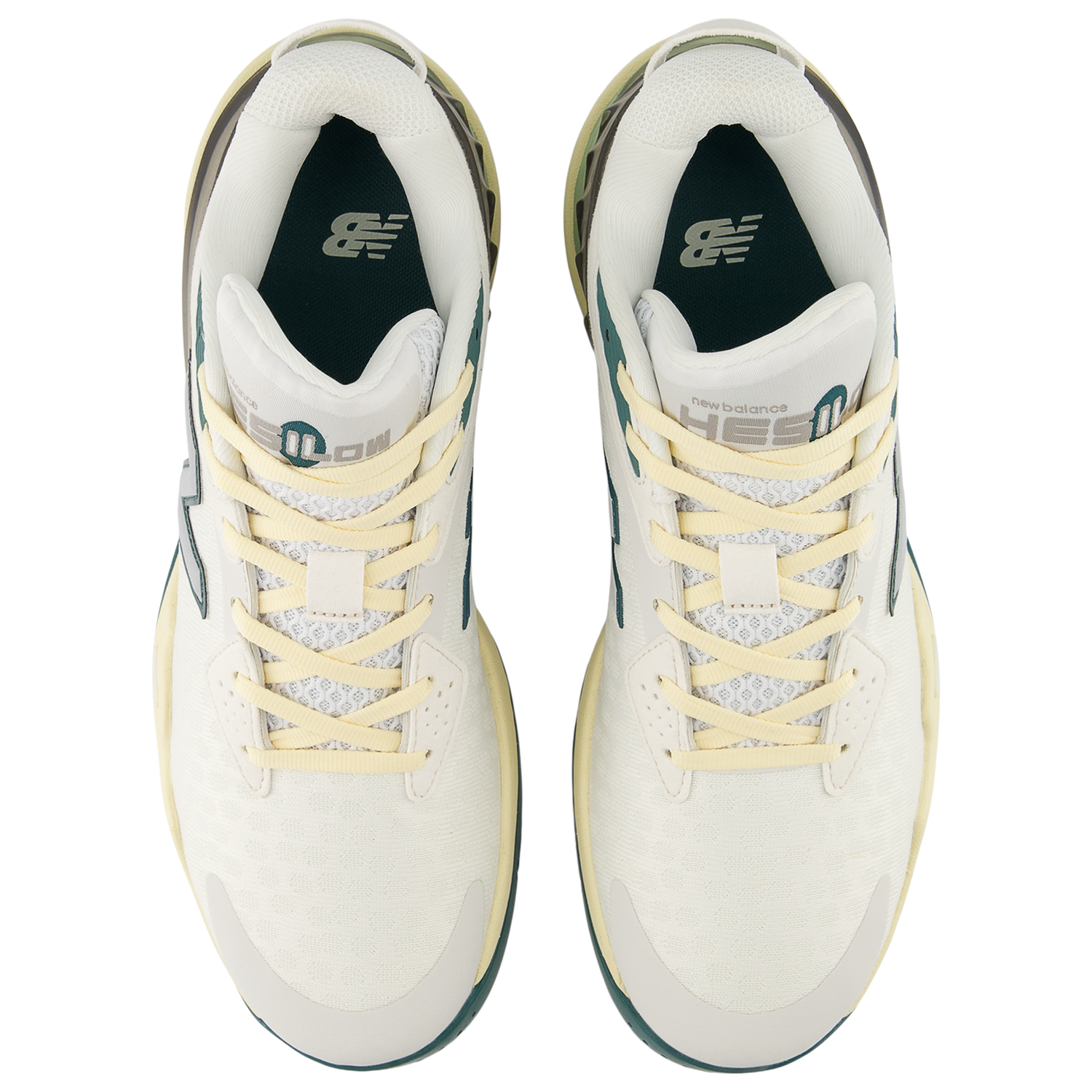 New Balance Hesi Low V2 - Men's - White/Green
