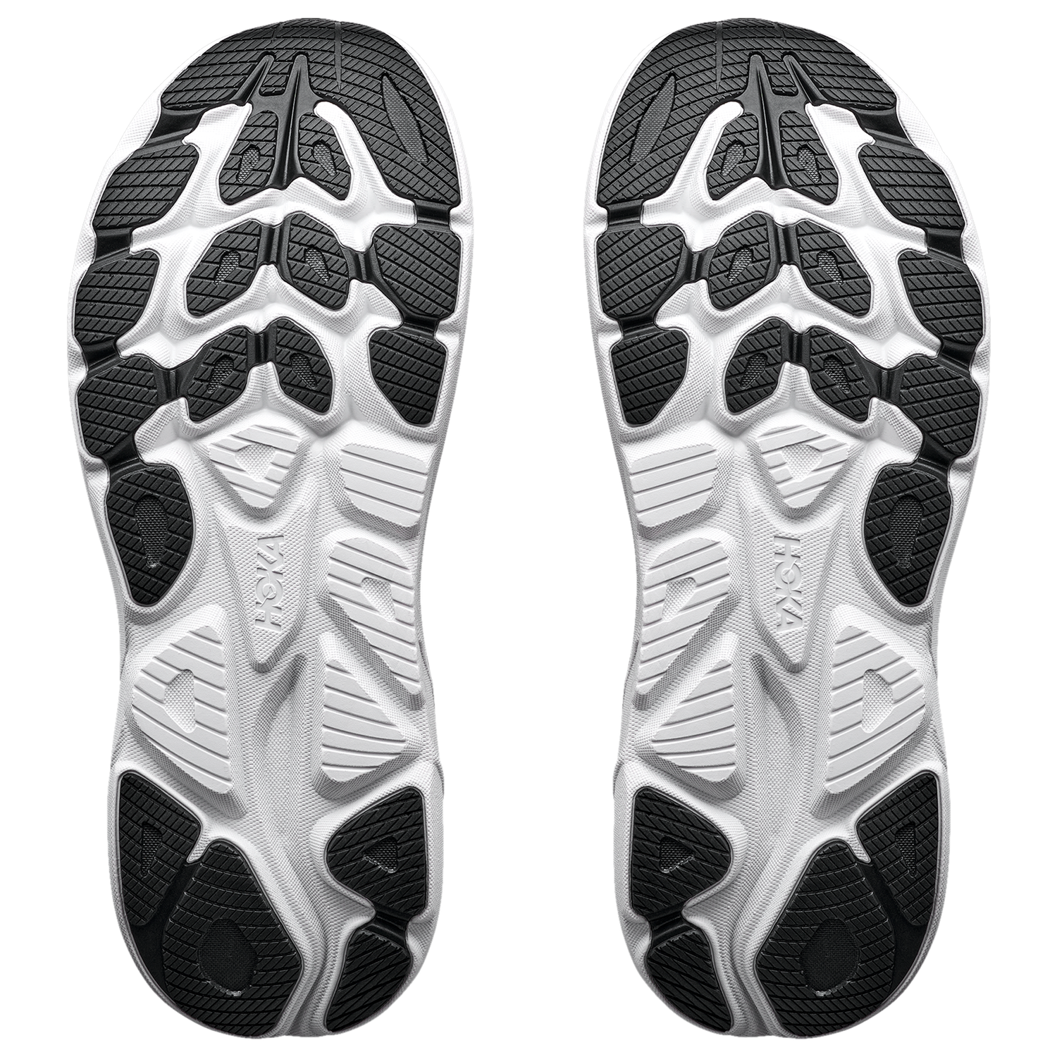 HOKA Clifton 11 - Men's - Black/White/Yellow