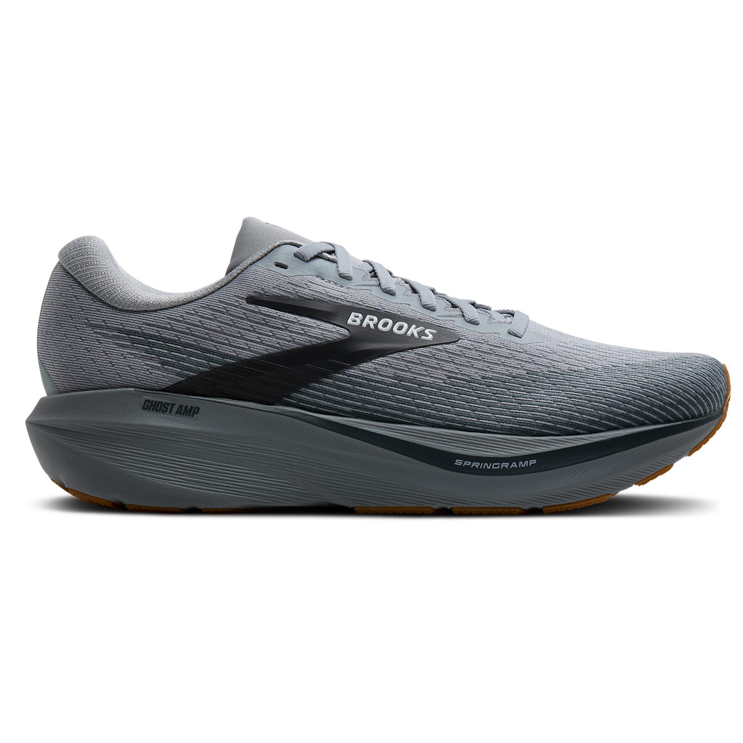 Brooks Ghost Amp - Men's - Grey/Black