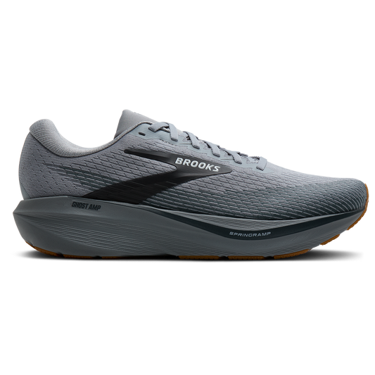 Brooks Ghost Amp - Men's - Grey/Black