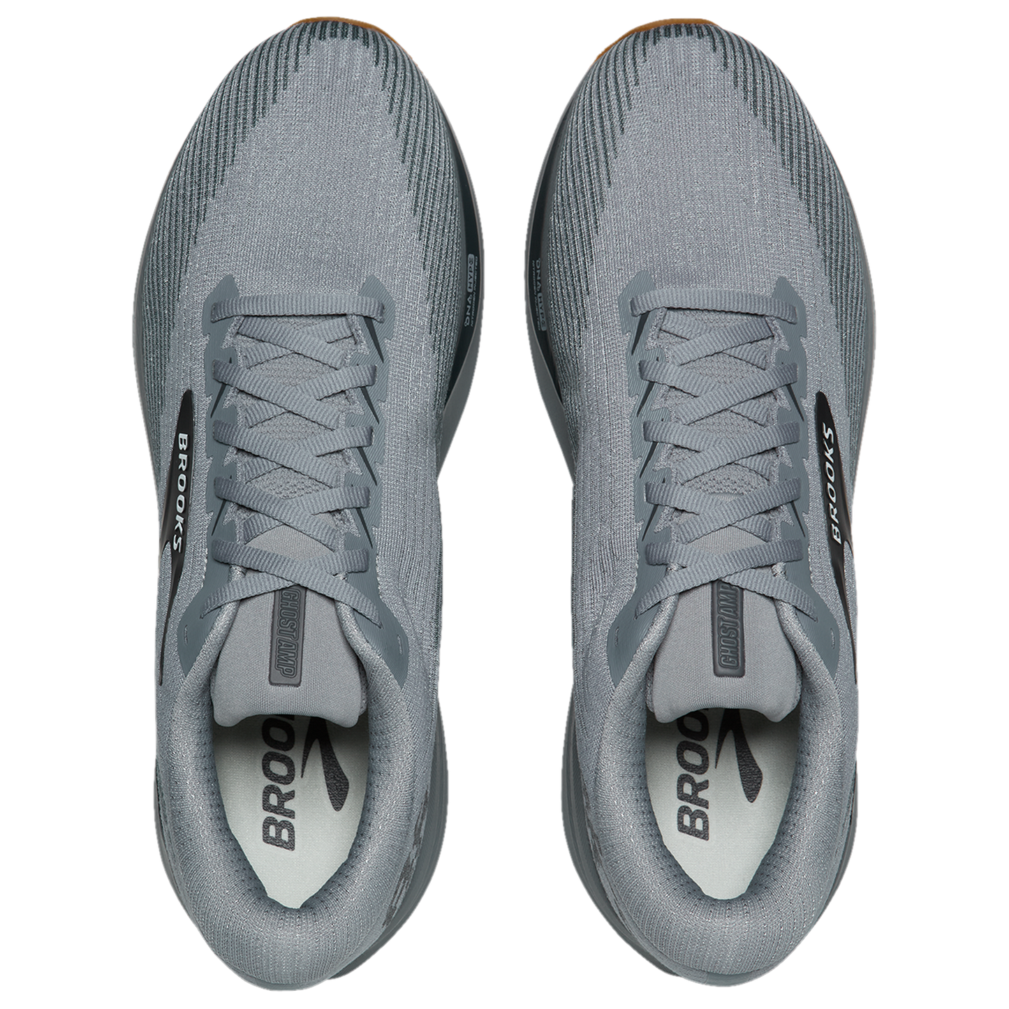 Brooks Ghost Amp - Men's - Grey/Black