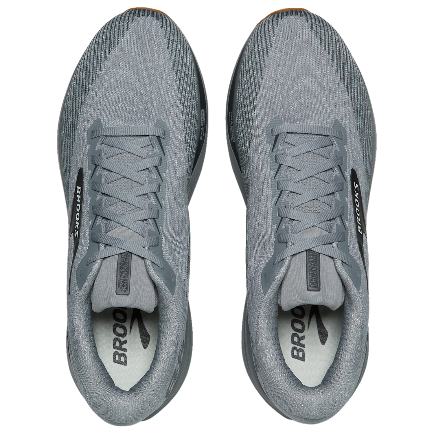 Brooks Ghost Amp - Men's - Grey/Black