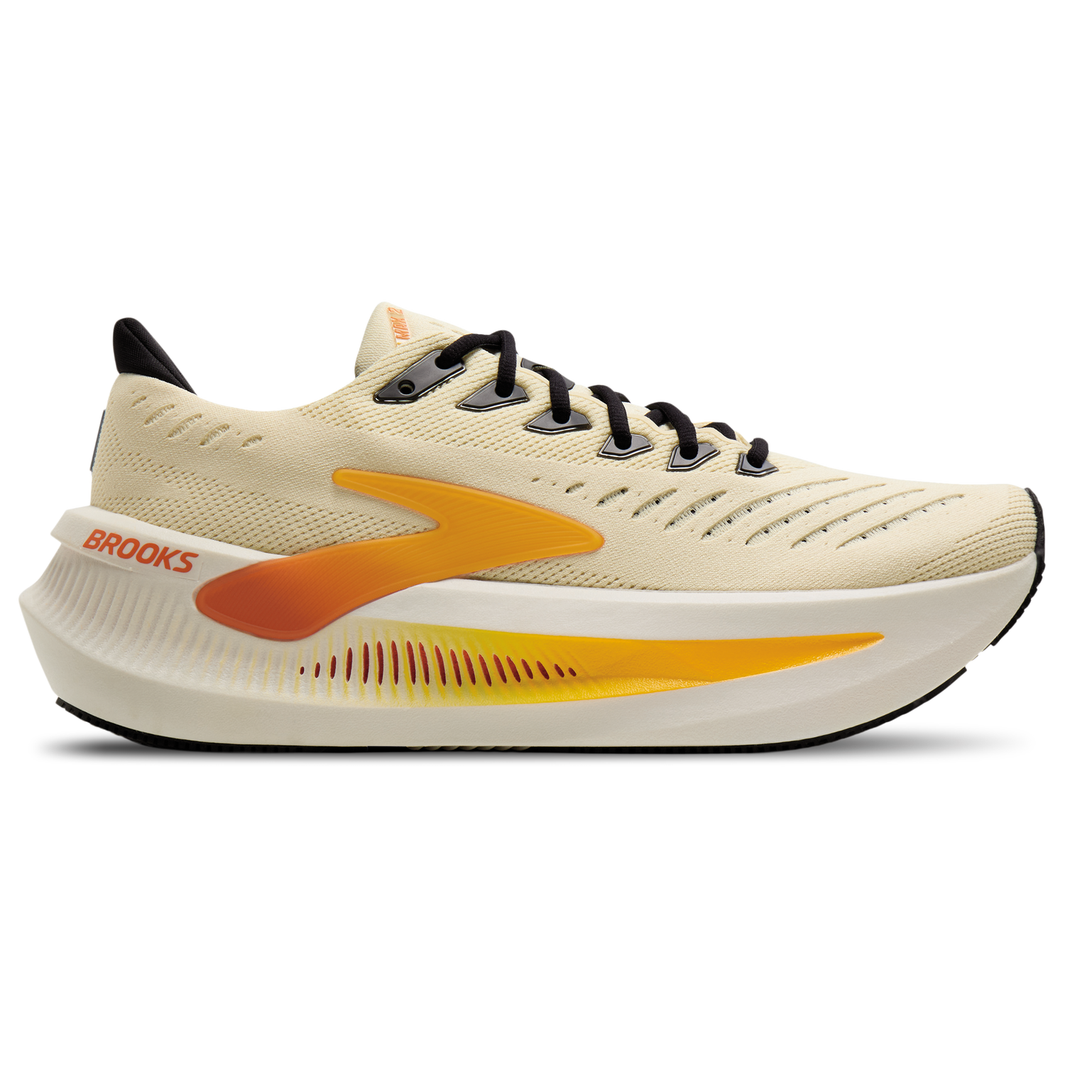 Brooks Glycerin Max 2 - Men's - White/Orange
