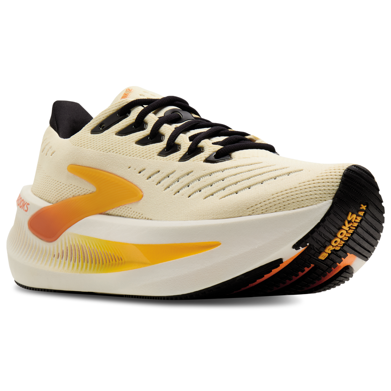 Brooks Glycerin Max 2 - Men's - White/Orange
