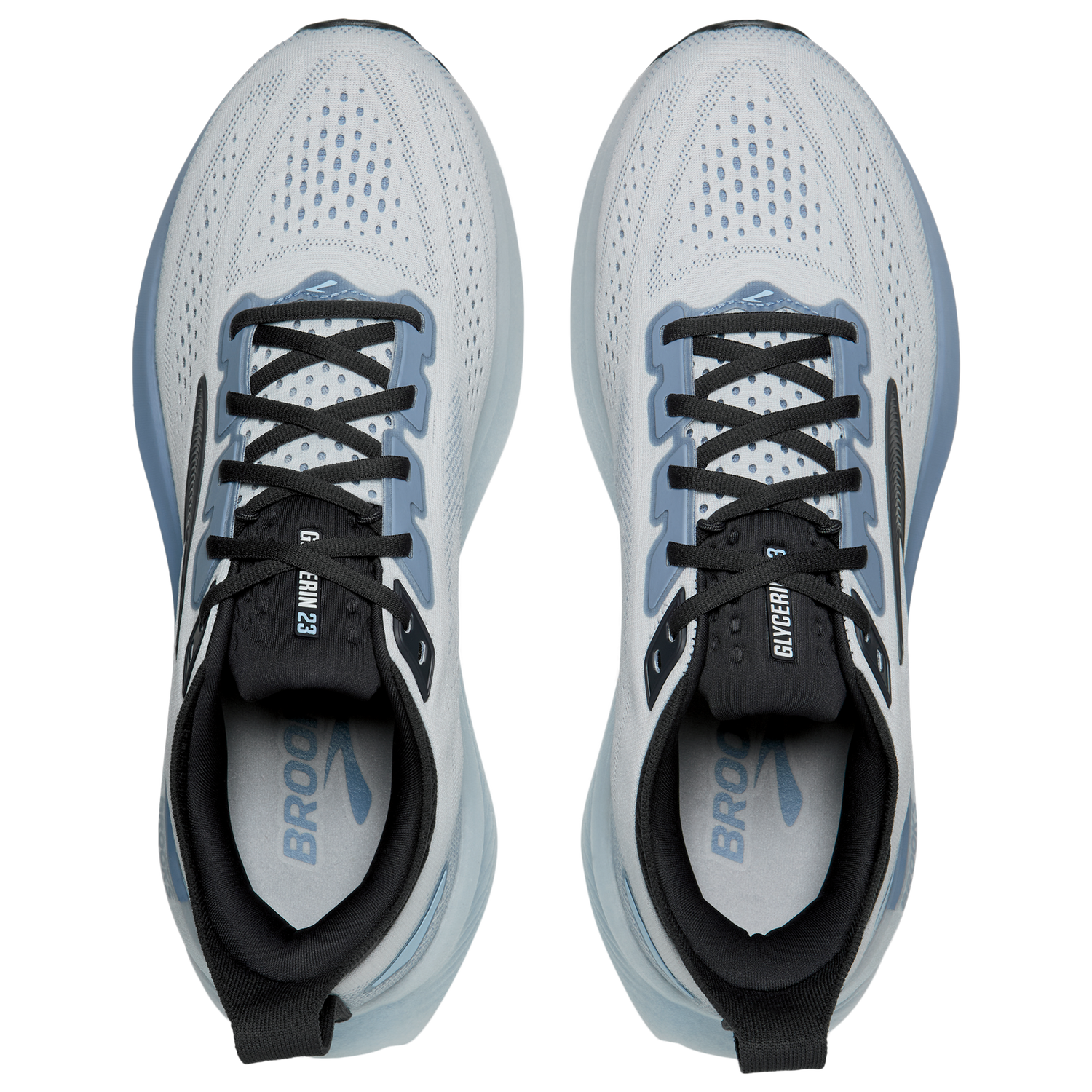 Brooks Glycerin 23 - Men's - White/Blue