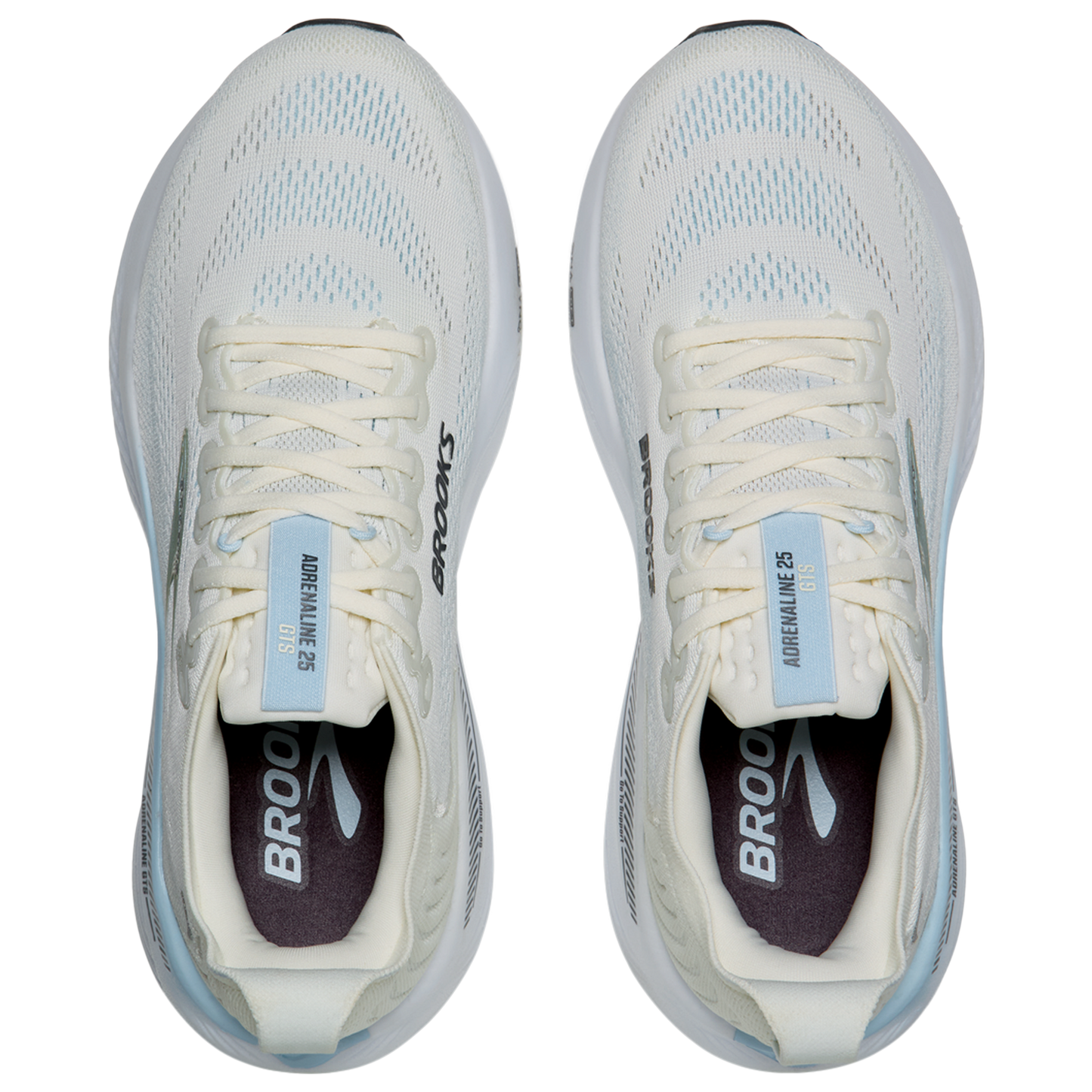 Brooks Adrenaline GTS 25 - Women's - White/White/Silver