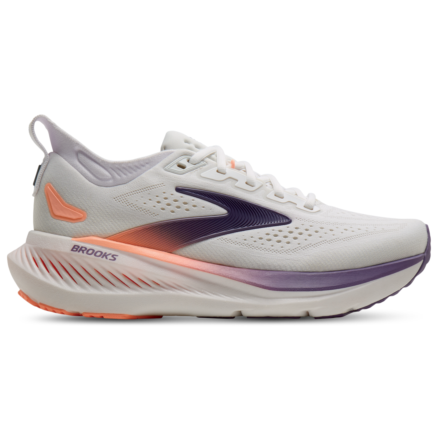 Brooks Glycerin 23 - Women's - White/Purple