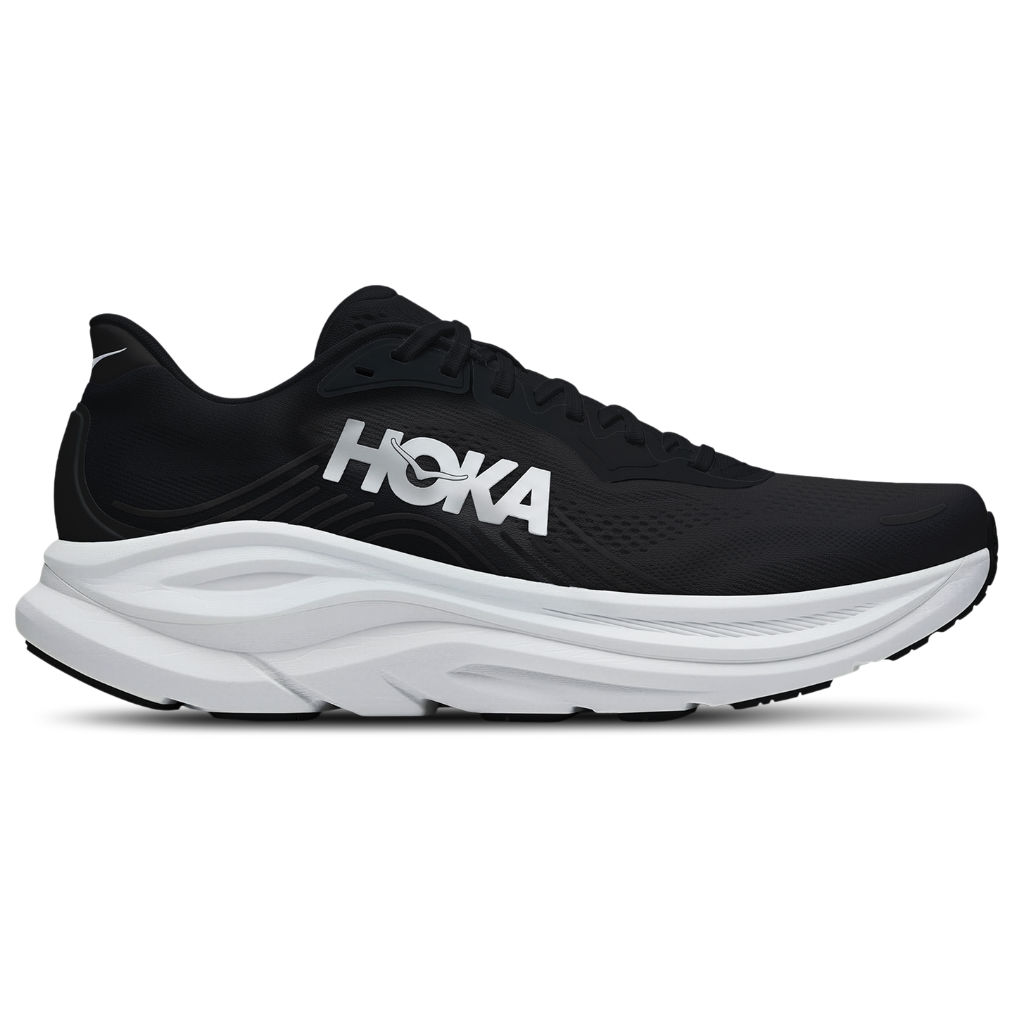 HOKA Clifton 11 - Men's - White/Black