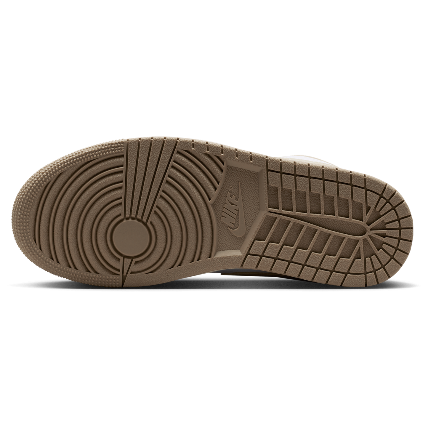 Jordan AJ 1 Low - Women's - White/Olive Aura/Khaki