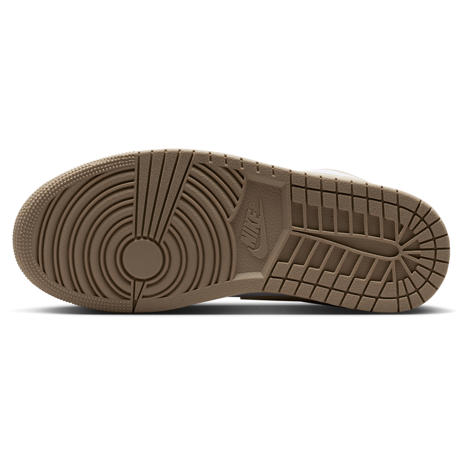 Jordan AJ 1 Low - Women's - White/Olive Aura/Khaki