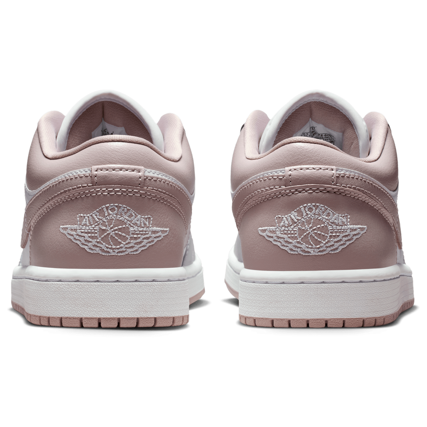 Jordan AJ 1 Low - Women's - Enigma Stone/Particle Rose/White