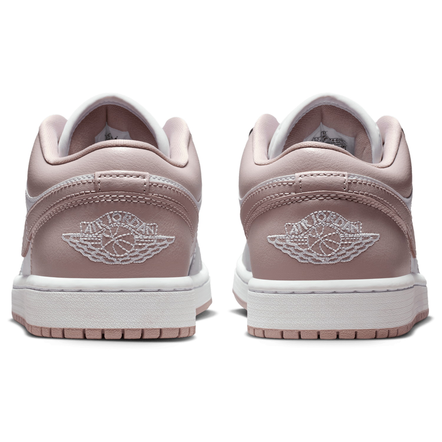 Jordan AJ 1 Low - Women's - Enigma Stone/Particle Rose/White