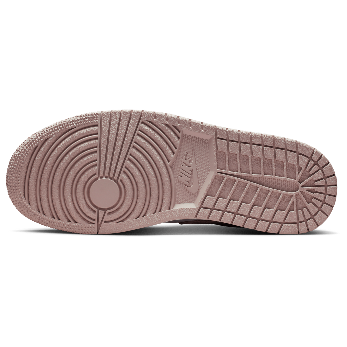 Jordan AJ 1 Low - Women's - Enigma Stone/Particle Rose/White