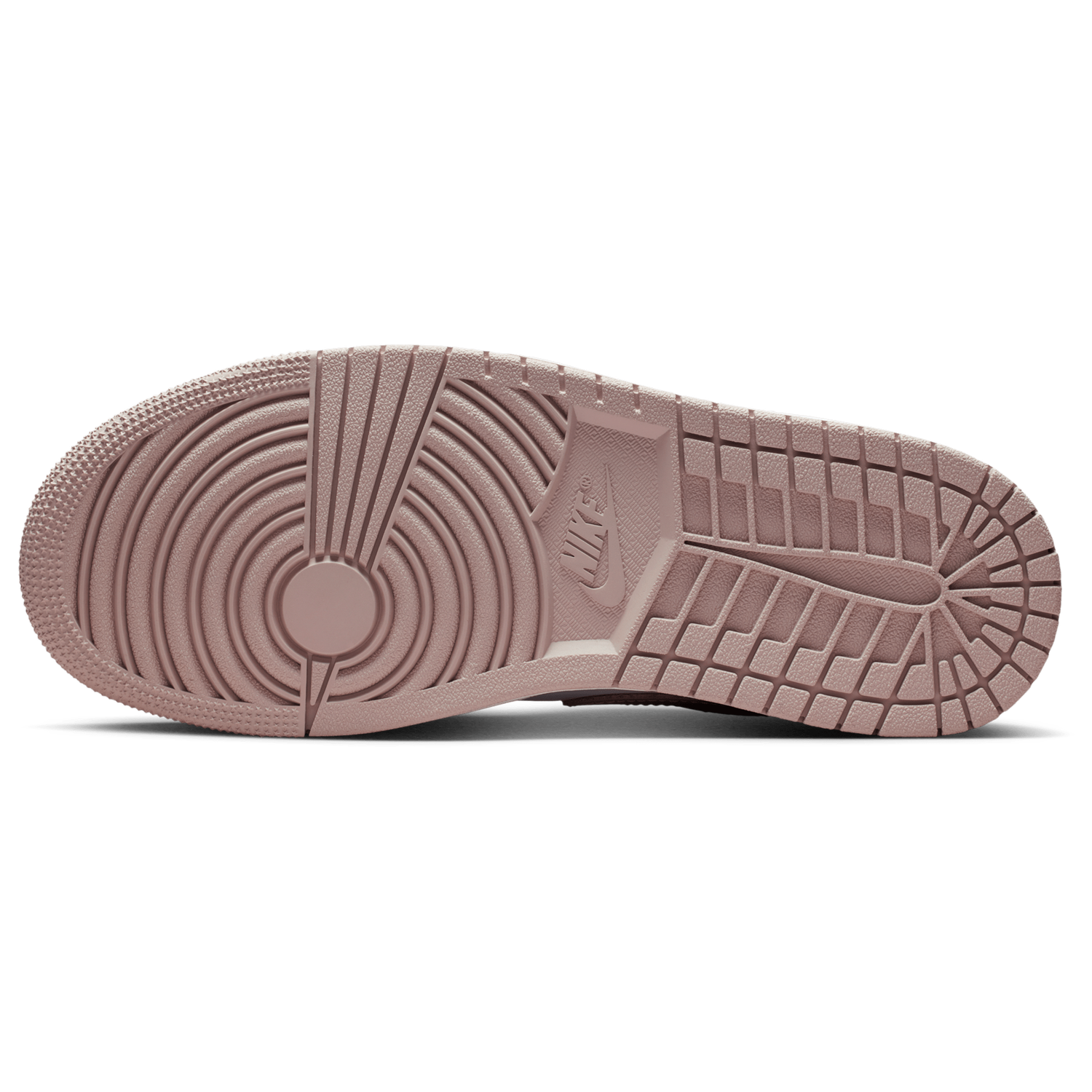 Jordan AJ 1 Low - Women's - Enigma Stone/Particle Rose/White