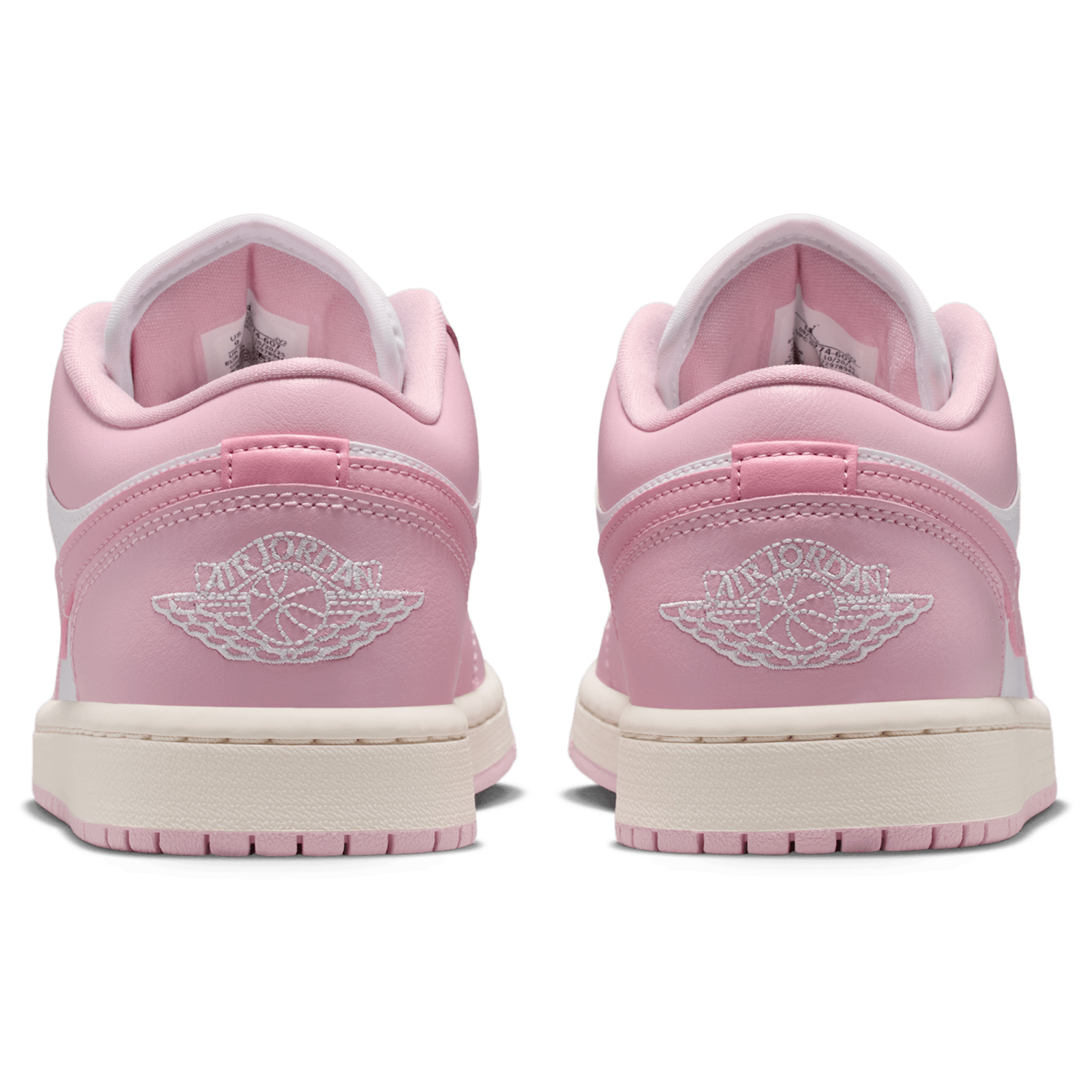 Jordan AJ 1 Low - Women's - Elemental Pink/Iced Carmine/White