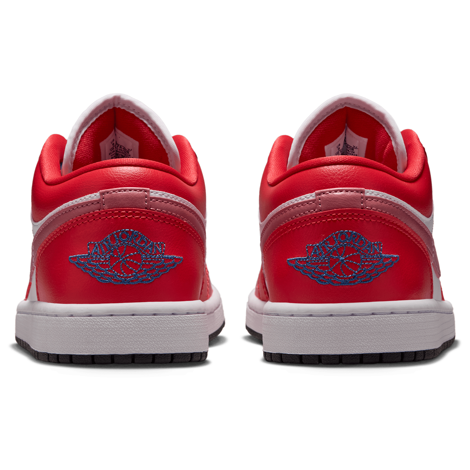 Jordan AJ 1 Low - Women's - Track Red/True Blue/White