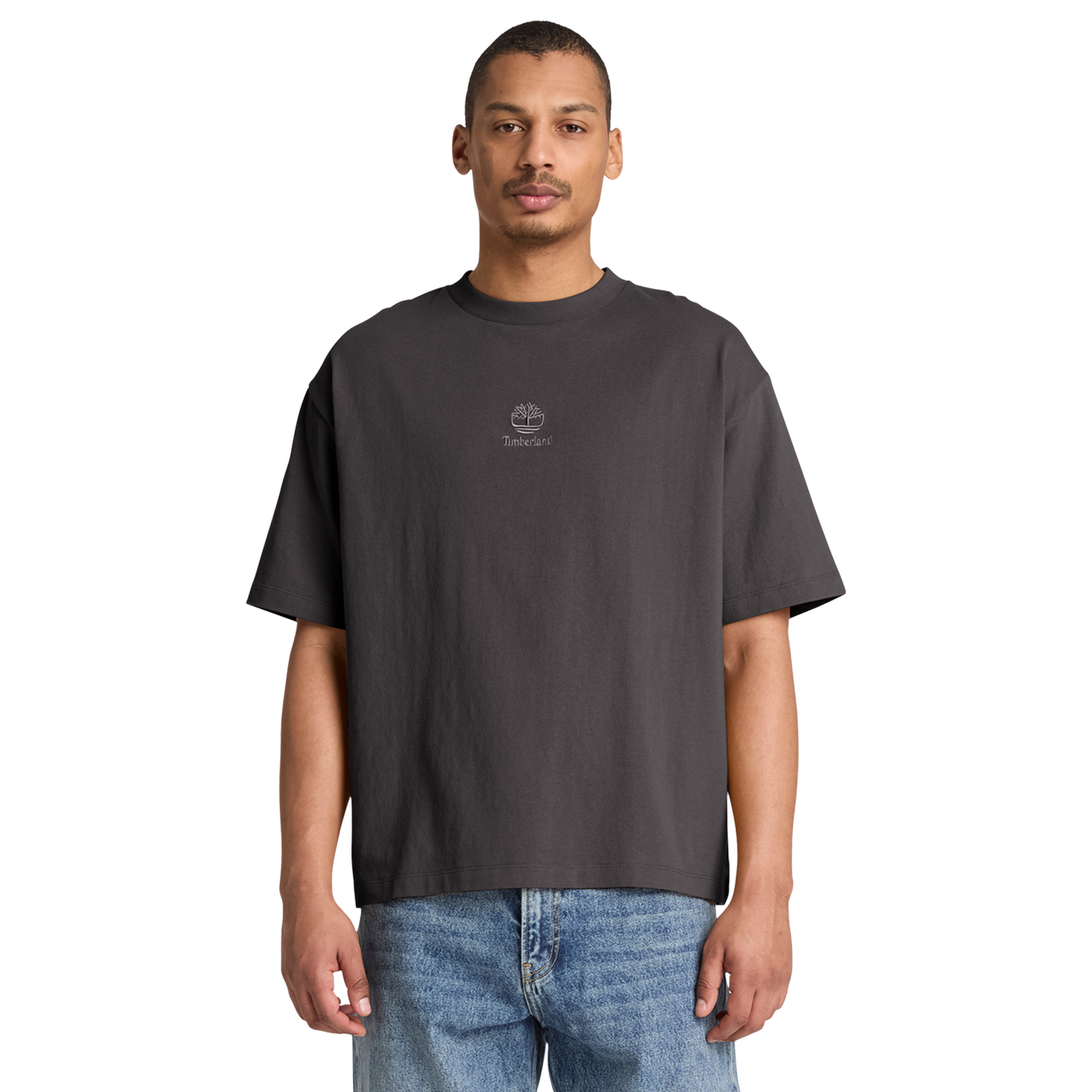 Timberland Heavyweight Short Sleeve T-shirt - Men's - Black/Black