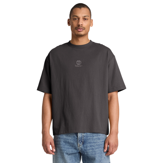 Timberland Heavyweight Short Sleeve T-shirt - Men's - Black/Black