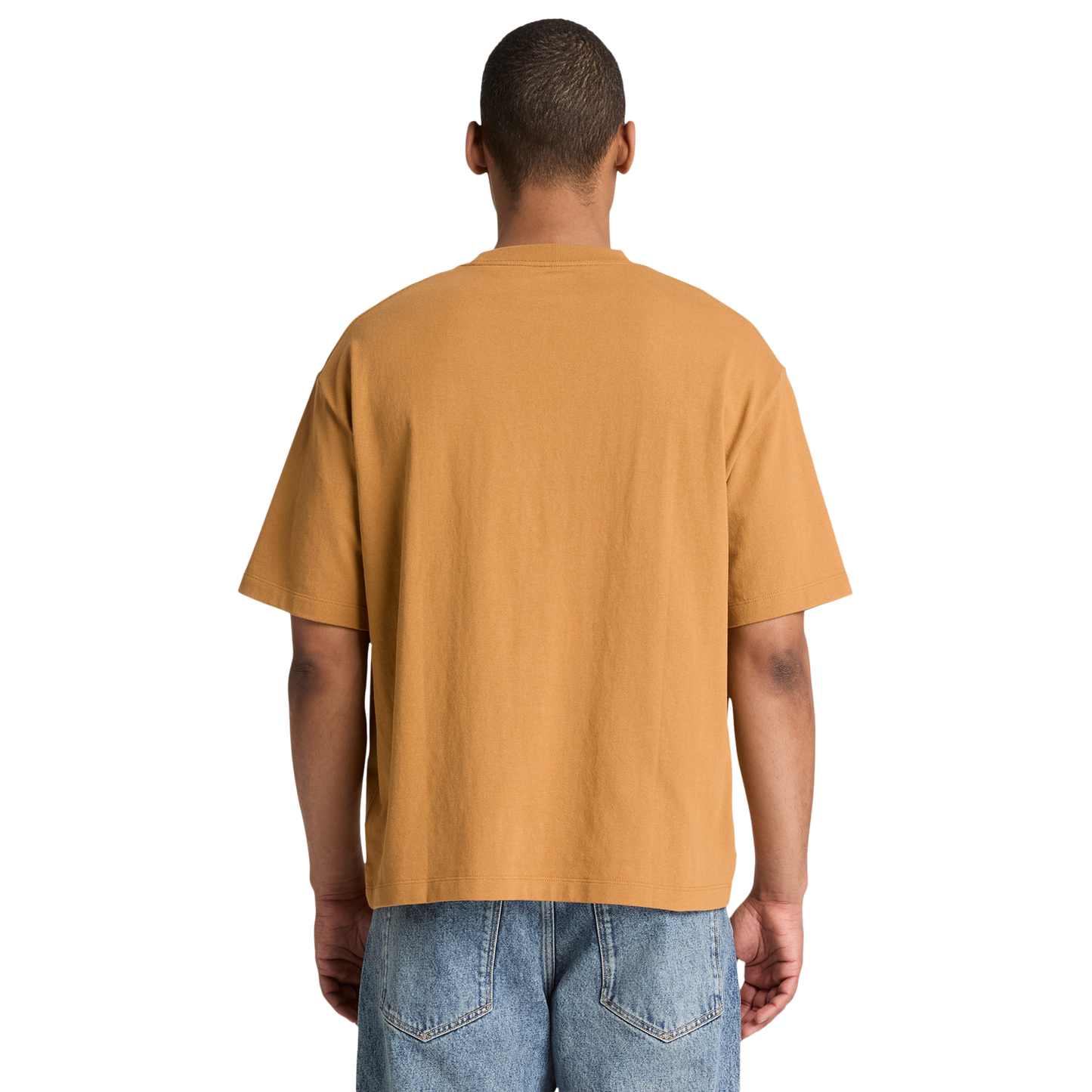 Timberland Heavyweight Short Sleeve T-shirt - Men's - Beige/Brown