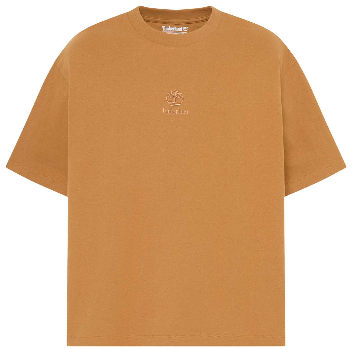 Timberland Heavyweight Short Sleeve T-shirt - Men's - Beige/Brown