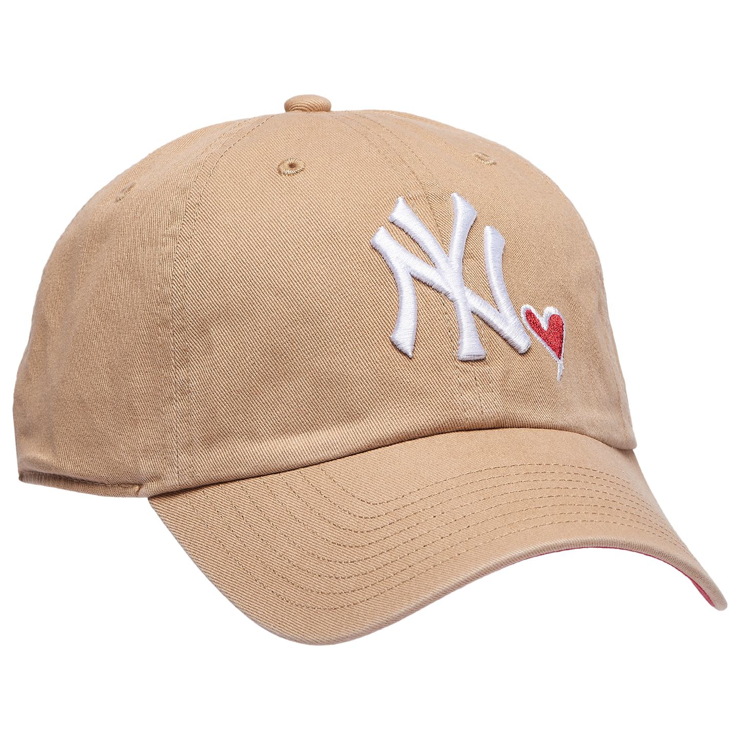 47 Brand Yankees Clean Up Cap - Men's - Khaki/Navy