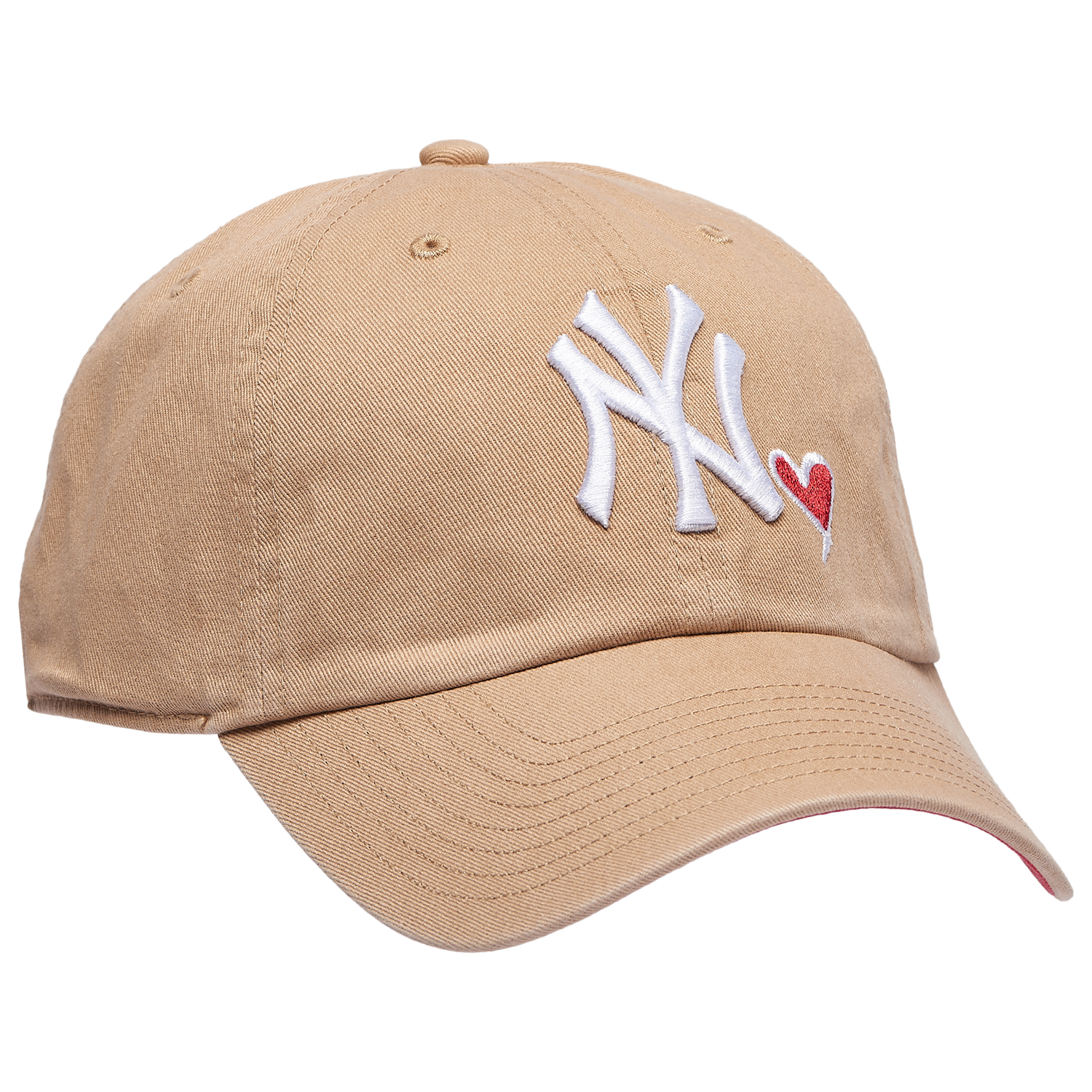 47 Brand Yankees Clean Up Cap - Men's - Khaki/Navy