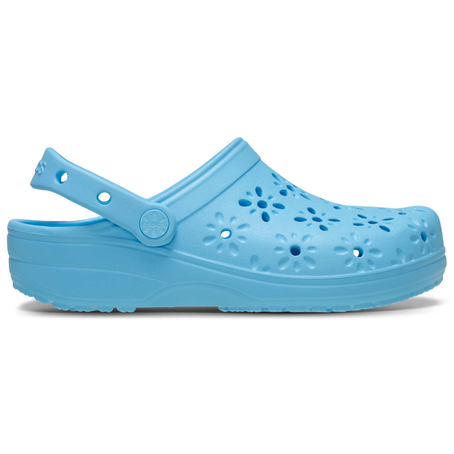 Crocs Classic Floral - Women's - Tinted Glass