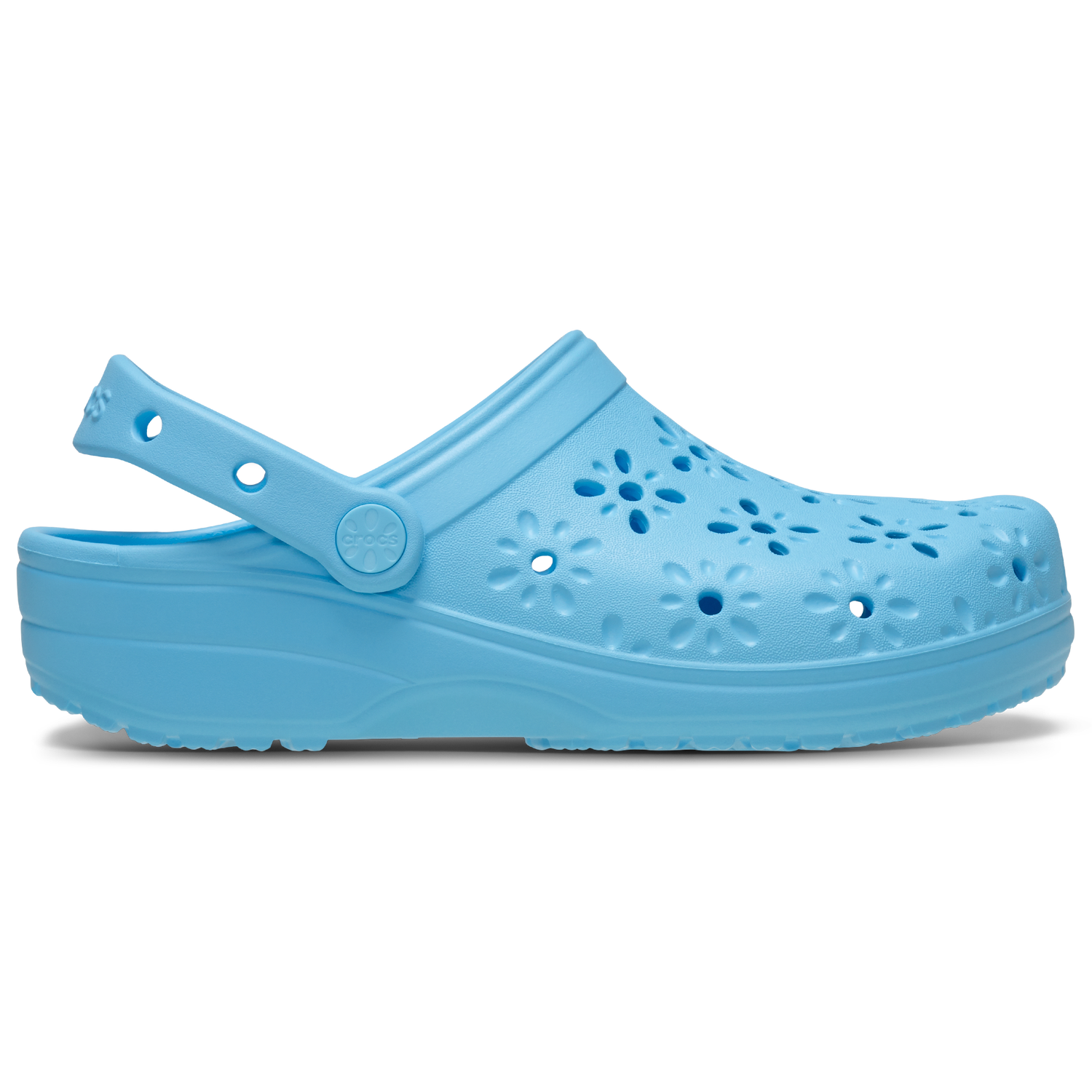 Crocs Classic Floral - Women's - Tinted Glass