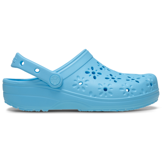 Crocs Classic Floral - Women's - Tinted Glass
