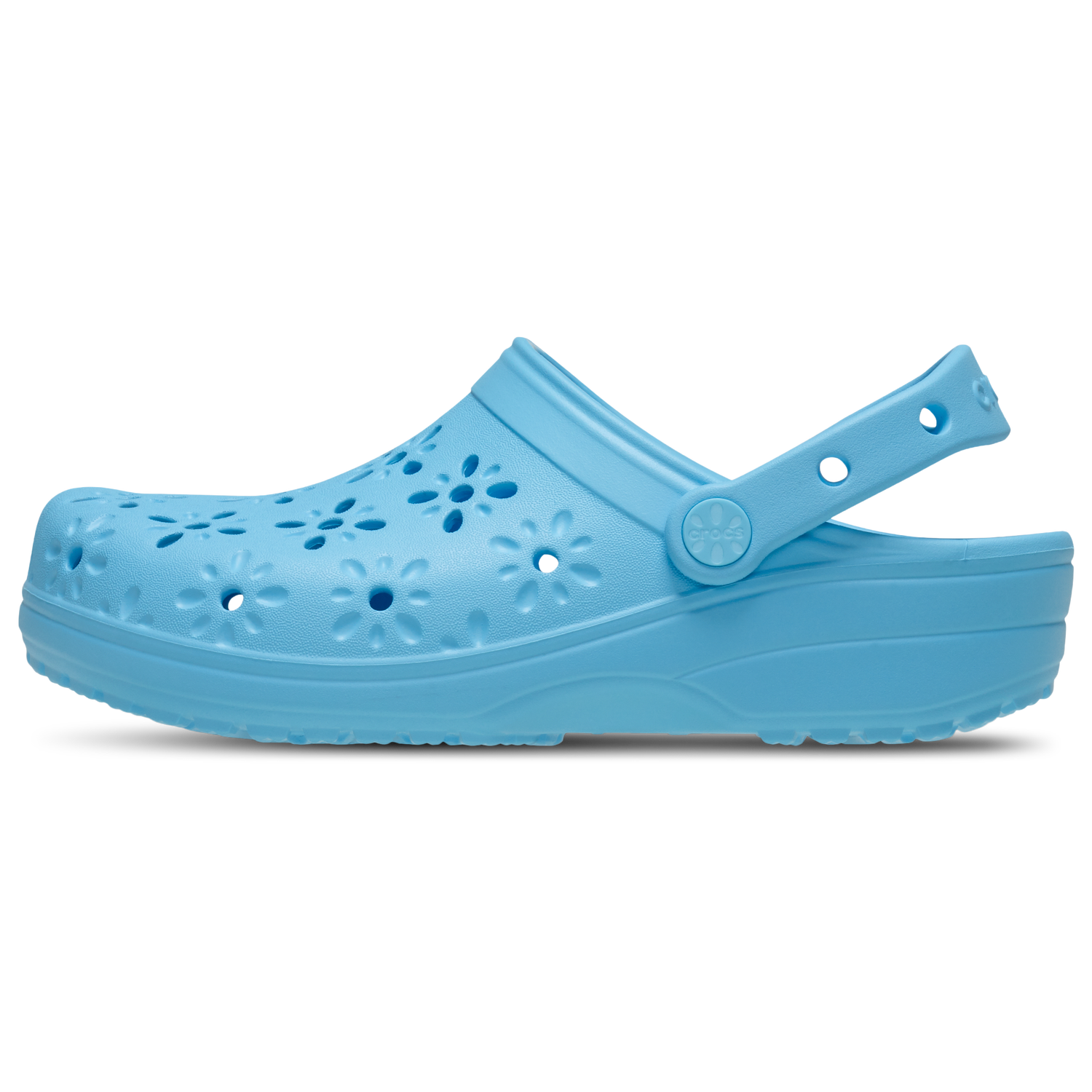 Crocs Classic Floral - Women's - Tinted Glass