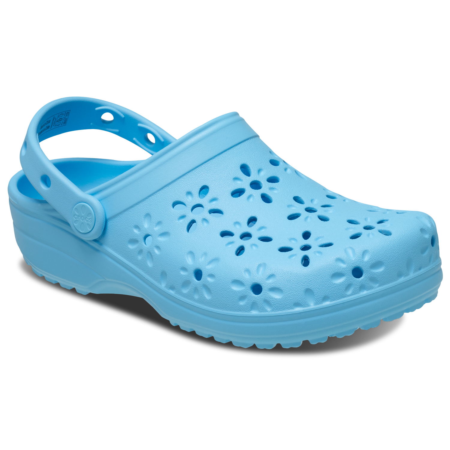 Crocs Classic Floral - Women's - Tinted Glass