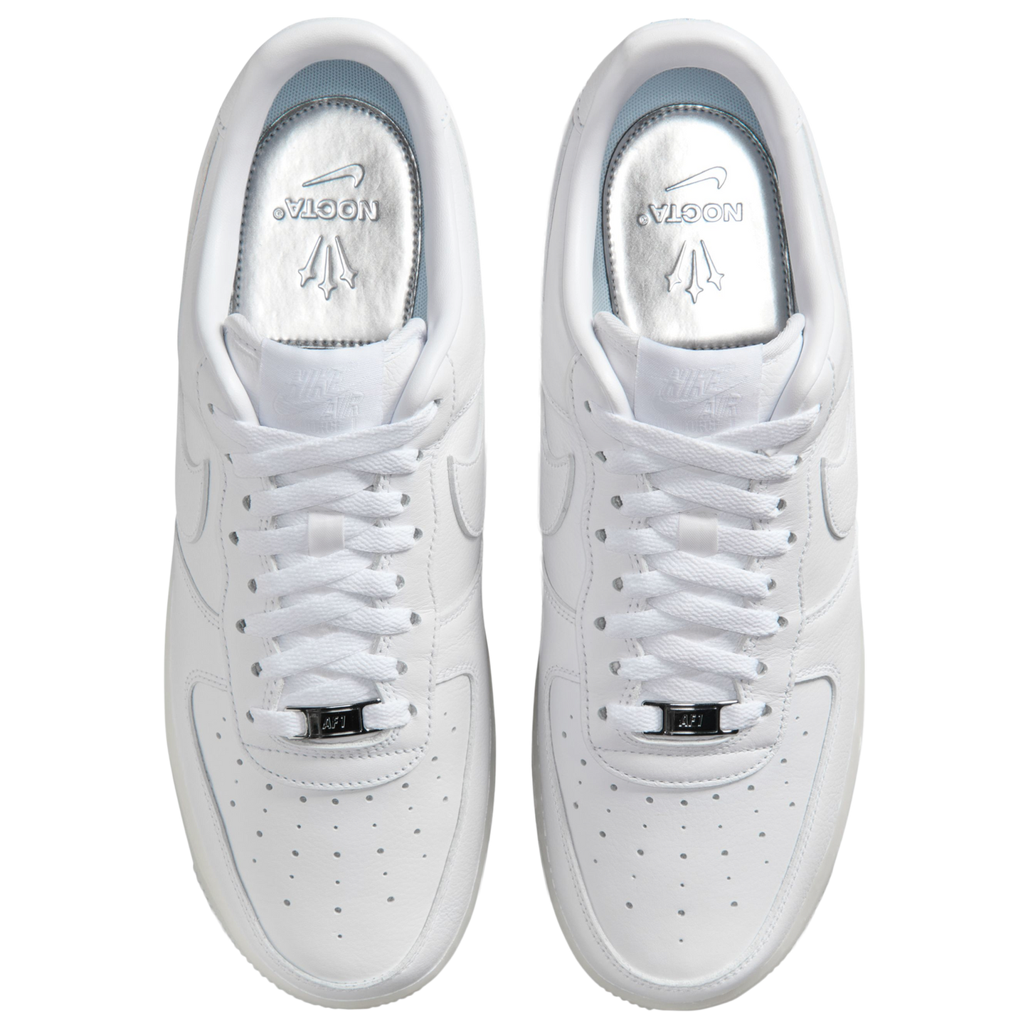 Nike Air Force 1 Low SP - Men's - White/Silver