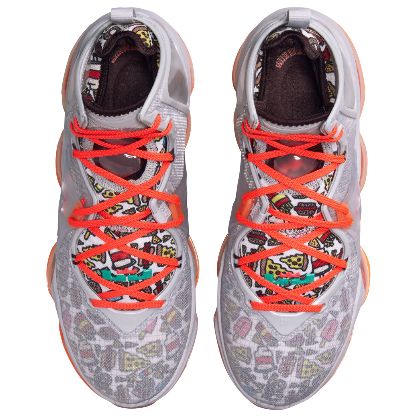 Nike LeBron 19 - Men's - Green/Grey