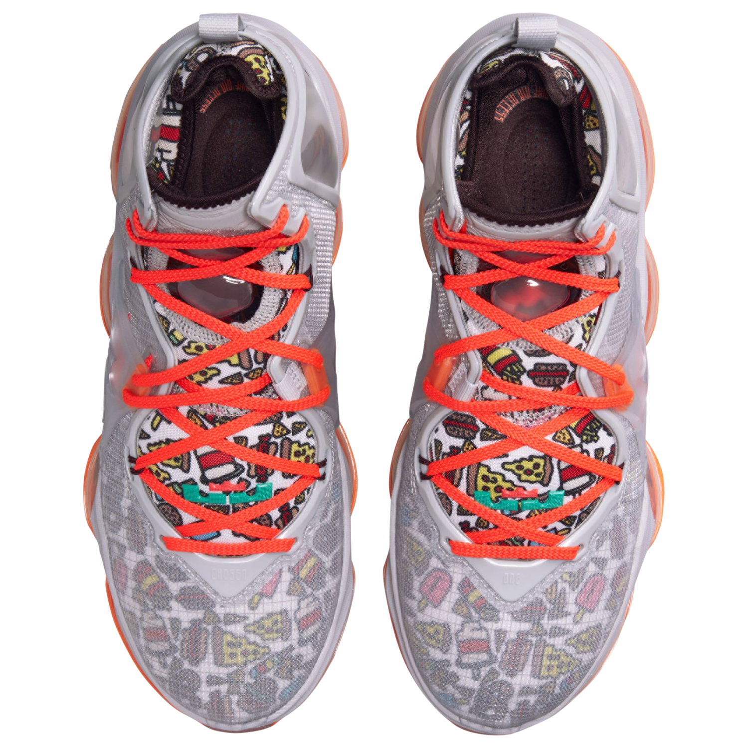 Nike LeBron 19 - Men's - Green/Grey
