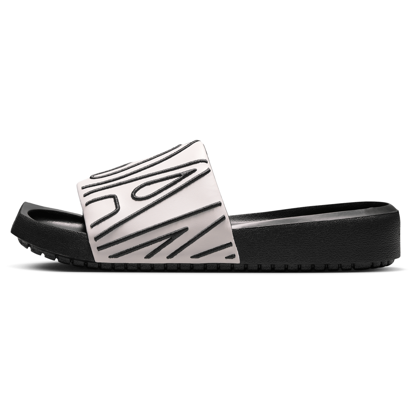 Jordan Nola Slides - Women's - Chalk/Off Noir