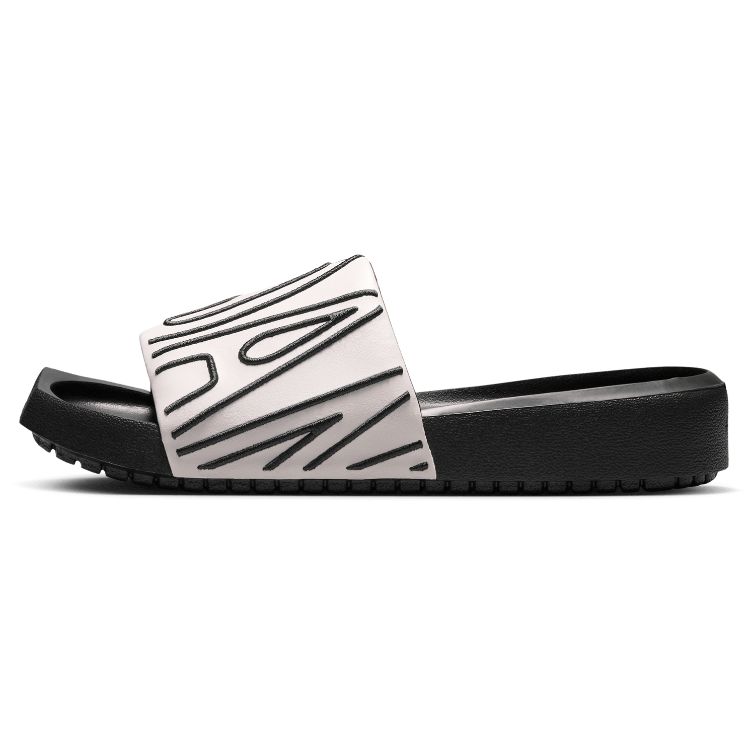 Jordan Nola Slides - Women's - Chalk/Off Noir